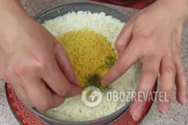Салат з копченою куркою і ананасами - Крок 6 Салат з копченою куркою і ананасами - Крок 6