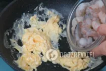 Салат с морепродуктами и рисом - Шаг 7 Салат с морепродуктами и рисом - Шаг 7