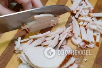 Салат з ананасом - Крок 7 Салат з ананасом - Крок 7