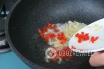 Салат с морепродуктами и рисом - Шаг 9 Салат с морепродуктами и рисом - Шаг 9