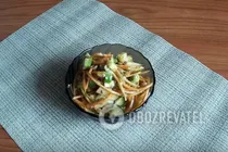 Салат с авокадо и яблоком - Шаг 10 Салат с авокадо и яблоком - Шаг 10