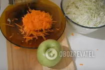 Салат з капустою та яблуком - Крок 2 Салат з капустою та яблуком - Крок 2