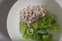 Салат з авокадо, куркою та яблуком - Крок 2 Салат з авокадо, куркою та яблуком - Крок 2