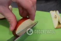 Салат з кальмарами та яблуком - Крок 3 Салат з кальмарами та яблуком - Крок 3