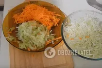 Салат з капустою та яблуком - Крок 3 Салат з капустою та яблуком - Крок 3