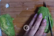 Салат з авокадо, куркою та яблуком - Крок 3 Салат з авокадо, куркою та яблуком - Крок 3