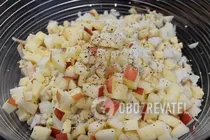 Салат з кальмарами та яблуком - Крок 5 Салат з кальмарами та яблуком - Крок 5