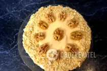 Торт с безе и орехами - Шаг 10 Торт с безе и орехами - Шаг 10