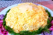 Салат с куриным филе и ананасом - Шаг 7 Салат с куриным филе и ананасом - Шаг 7