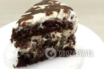Торт з чорносливом і горіхами - Крок 12 Торт з чорносливом і горіхами - Крок 12