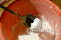 Бісквітний торт з персиками - Крок 1 Бісквітний торт з персиками - Крок 1