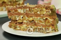 "Королевский" торт с орехами - Шаг 12 "Королевский" торт с орехами - Шаг 12