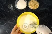 Торт с безе и орехами - Шаг 2 Торт с безе и орехами - Шаг 2