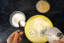 Торт с безе и орехами - Шаг 3 Торт с безе и орехами - Шаг 3