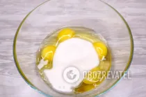 Торт "Сникерс"с орехами - Шаг 3 Торт "Сникерс"с орехами - Шаг 3