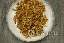 "Королевский" торт с орехами - Шаг 3 "Королевский" торт с орехами - Шаг 3