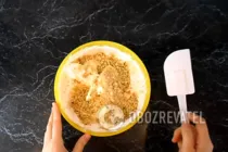 Торт с безе и орехами - Шаг 4 Торт с безе и орехами - Шаг 4