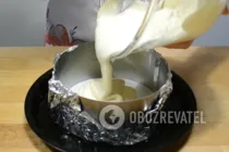 Торт з консервованими ананасами - Крок 4 Торт з консервованими ананасами - Крок 4