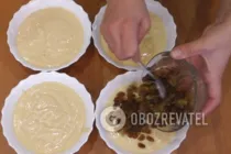 Торт "Дамський каприз" з родзинками, маком та горіхами - Крок 6 Торт "Дамський каприз" з родзинками, маком та горіхами - Крок 6