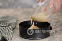 Торт с персиками и желе - Шаг 5 Торт с персиками и желе - Шаг 5