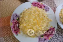 Салат с куриным филе и ананасом - Шаг 5 Салат с куриным филе и ананасом - Шаг 5