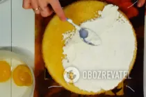 Торт з персиками - Крок 7 Торт з персиками - Крок 7