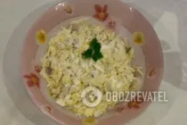 Салат с консервированными ананасами - Шаг 8 Салат с консервированными ананасами - Шаг 8