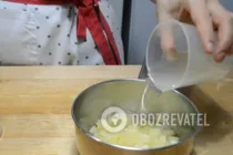 Торт з консервованими ананасами - Крок 7 Торт з консервованими ананасами - Крок 7