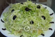 Салат з пекінською капустою і ананасом - Крок 9 Салат з пекінською капустою і ананасом - Крок 9