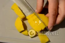 Бісквітний торт з персиками - Крок 10 Бісквітний торт з персиками - Крок 10