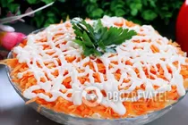 Картопляний салат з крабовими паличками - Крок 7 Картопляний салат з крабовими паличками - Крок 7