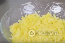 Картопляний салат з крабовими паличками - Крок 1 Картопляний салат з крабовими паличками - Крок 1
