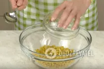 Салат с тунцом и кукурузой - Шаг 1 Салат с тунцом и кукурузой - Шаг 1