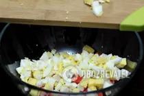 Салат з квасолею та крабовими паличками - Крок 3 Салат з квасолею та крабовими паличками - Крок 3