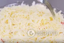 Картопляний салат з крабовими паличками - Крок 5 Картопляний салат з крабовими паличками - Крок 5