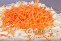 Картопляний салат з крабовими паличками - Крок 6 Картопляний салат з крабовими паличками - Крок 6