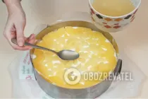Йогуртовий торт з ананасами - Крок 11 Йогуртовий торт з ананасами - Крок 11
