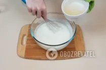 Йогуртовий торт з ананасами - Крок 6 Йогуртовий торт з ананасами - Крок 6