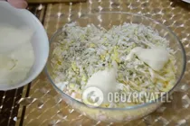 Салат с кукурузой и ананасами - Шаг 5 Салат с кукурузой и ананасами - Шаг 5