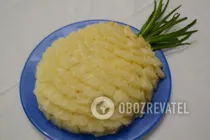 Салат с кукурузой и ананасами - Шаг 7 Салат с кукурузой и ананасами - Шаг 7