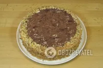 Торт "Мишка" с грецкими орехами - Шаг 11 Торт "Мишка" с грецкими орехами - Шаг 11