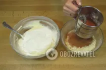 Торт "Мишка" с грецкими орехами - Шаг 4 Торт "Мишка" с грецкими орехами - Шаг 4