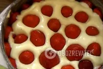 Торт "Фрезьє" з полуницею - Крок 14 Торт "Фрезьє" з полуницею - Крок 14