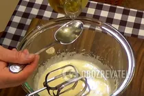Торт суфле з сиром і вишнями - Крок 2 Торт суфле з сиром і вишнями - Крок 2