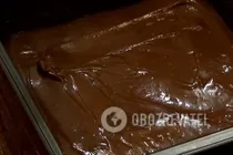 Торт суфле з сиром і вишнями - Крок 5 Торт суфле з сиром і вишнями - Крок 5