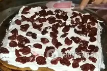 Торт "Чорний принц" з вишнею - Крок 8 Торт "Чорний принц" з вишнею - Крок 8