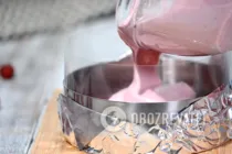 Муссовый торт с малиной - Шаг 10 Муссовый торт с малиной - Шаг 10