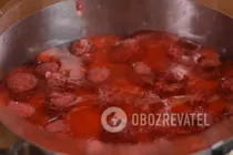 Шоколадний торт з малиною - Крок 9 Шоколадний торт з малиною - Крок 9