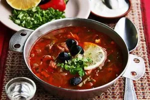 Солянка сборная - пошаговый рецепт Солянка сборная - пошаговый рецепт
