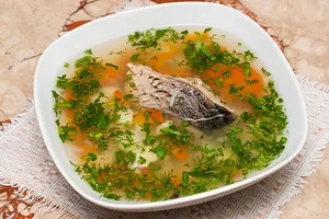 Уха из карпа - пошаговый рецепт Уха из карпа - пошаговый рецепт